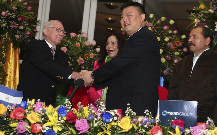 Presidente Daniel firma con HKND Group convenio marco para la construcción del Gran Canal