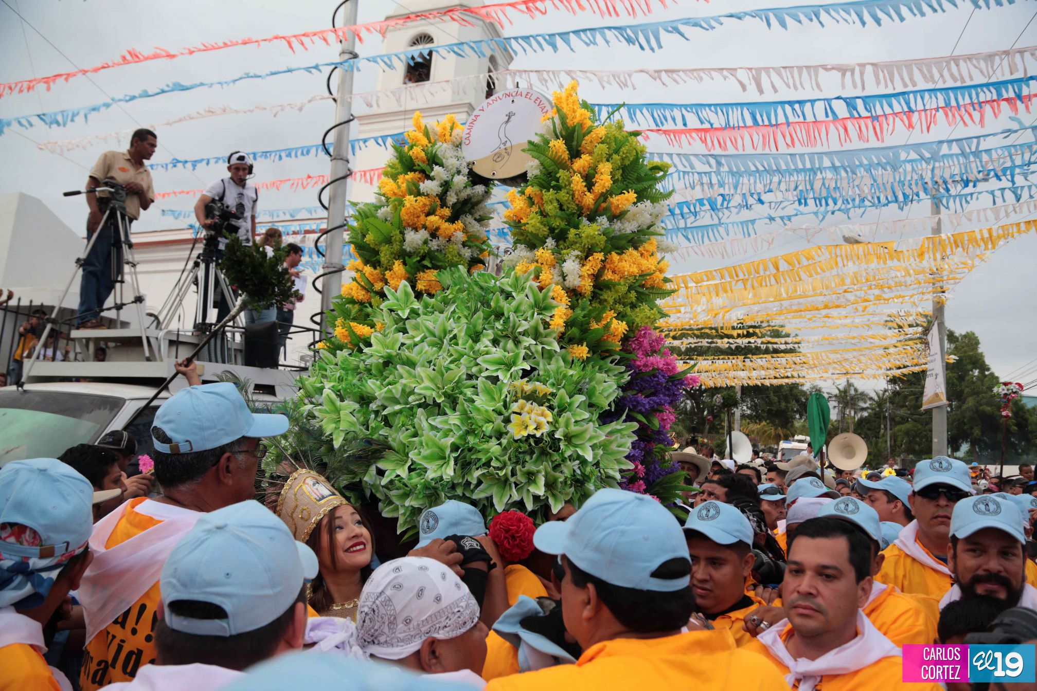 Viva Santo Domingo patrón de Managua!