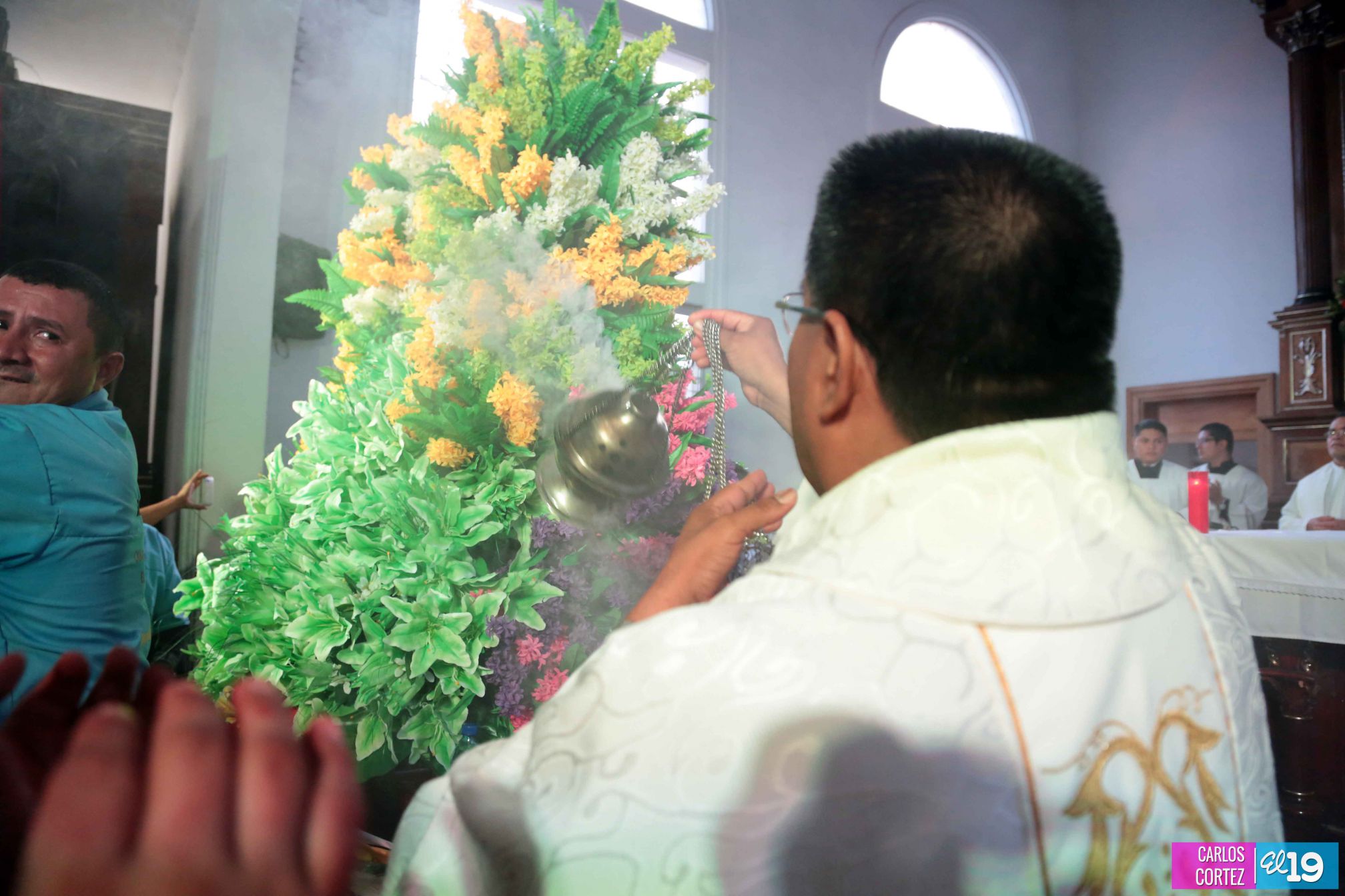 Viva Santo Domingo patrón de Managua!