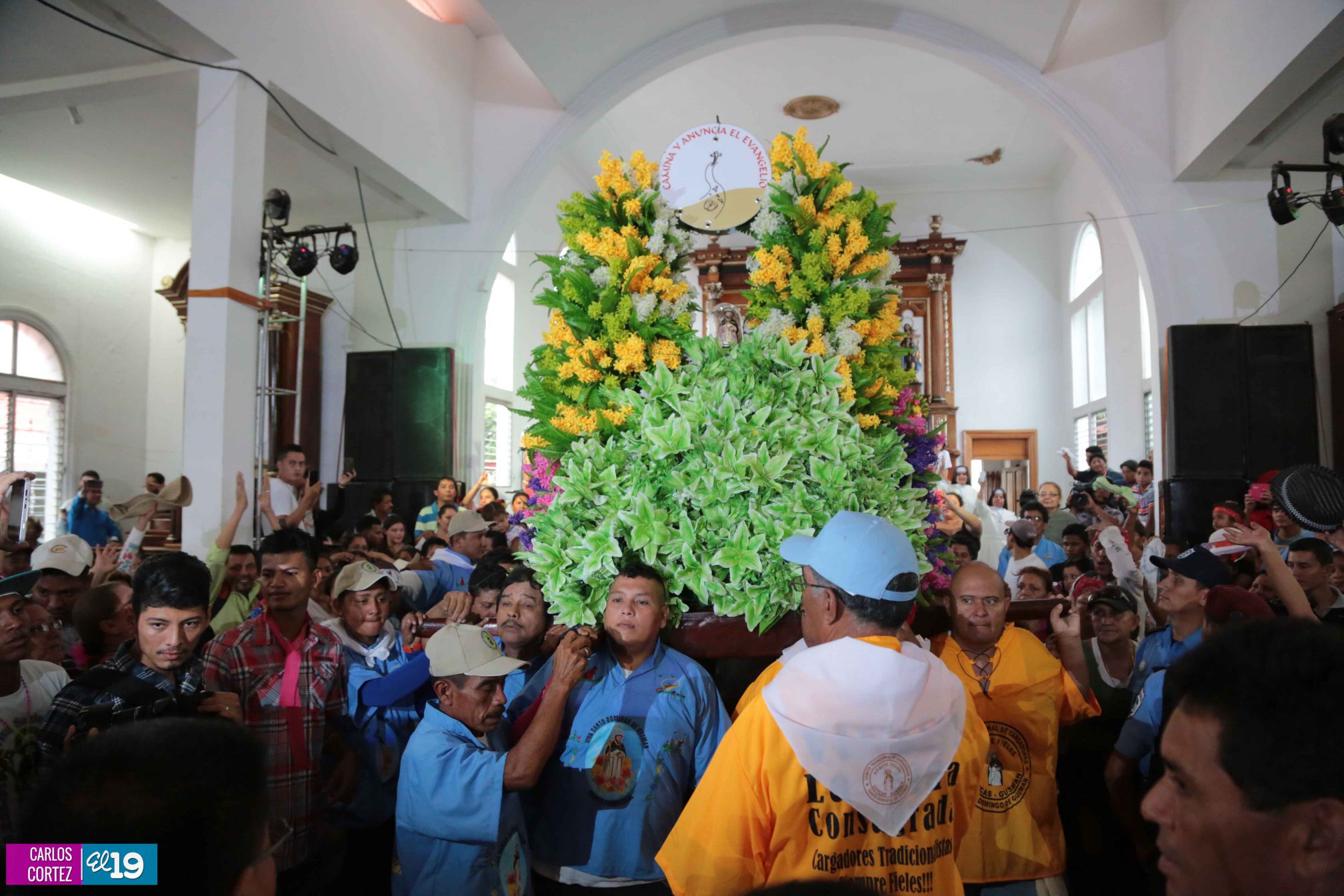 Viva Santo Domingo patrón de Managua!