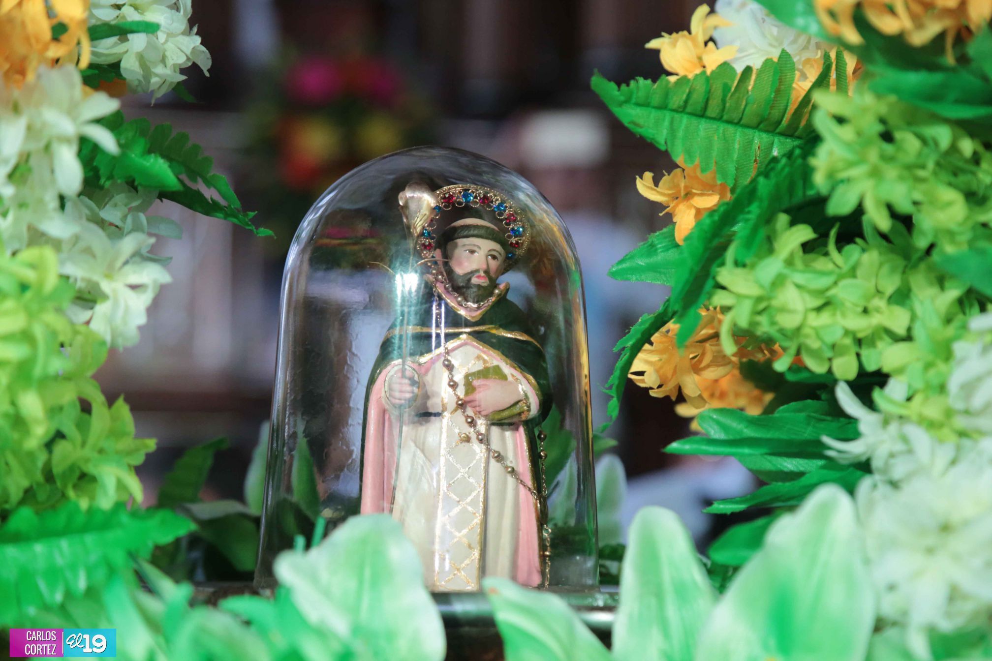 Viva Santo Domingo patrón de Managua!