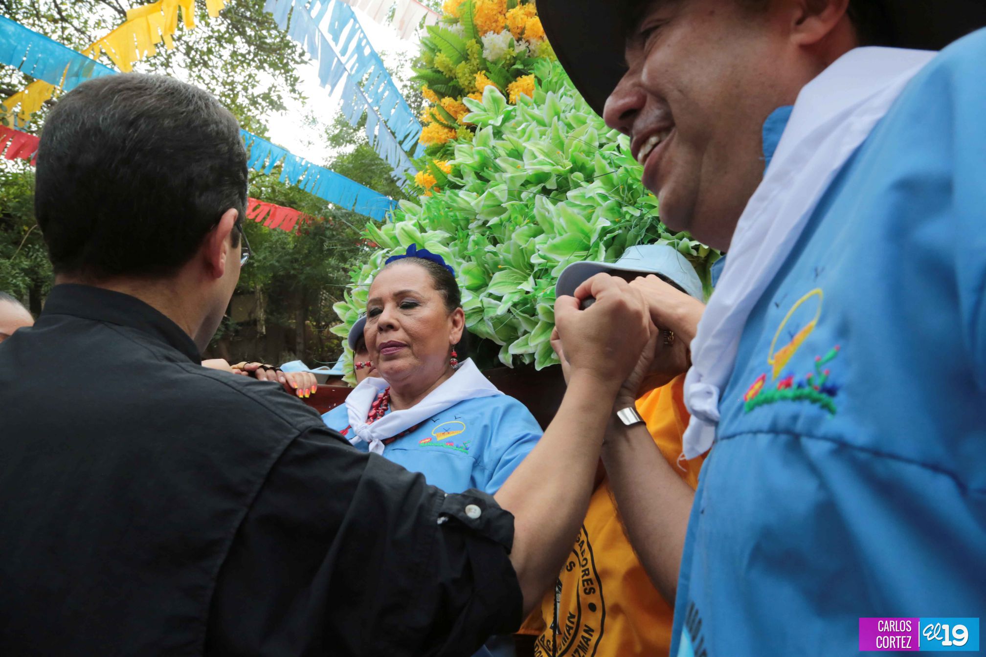 Viva Santo Domingo patrón de Managua!