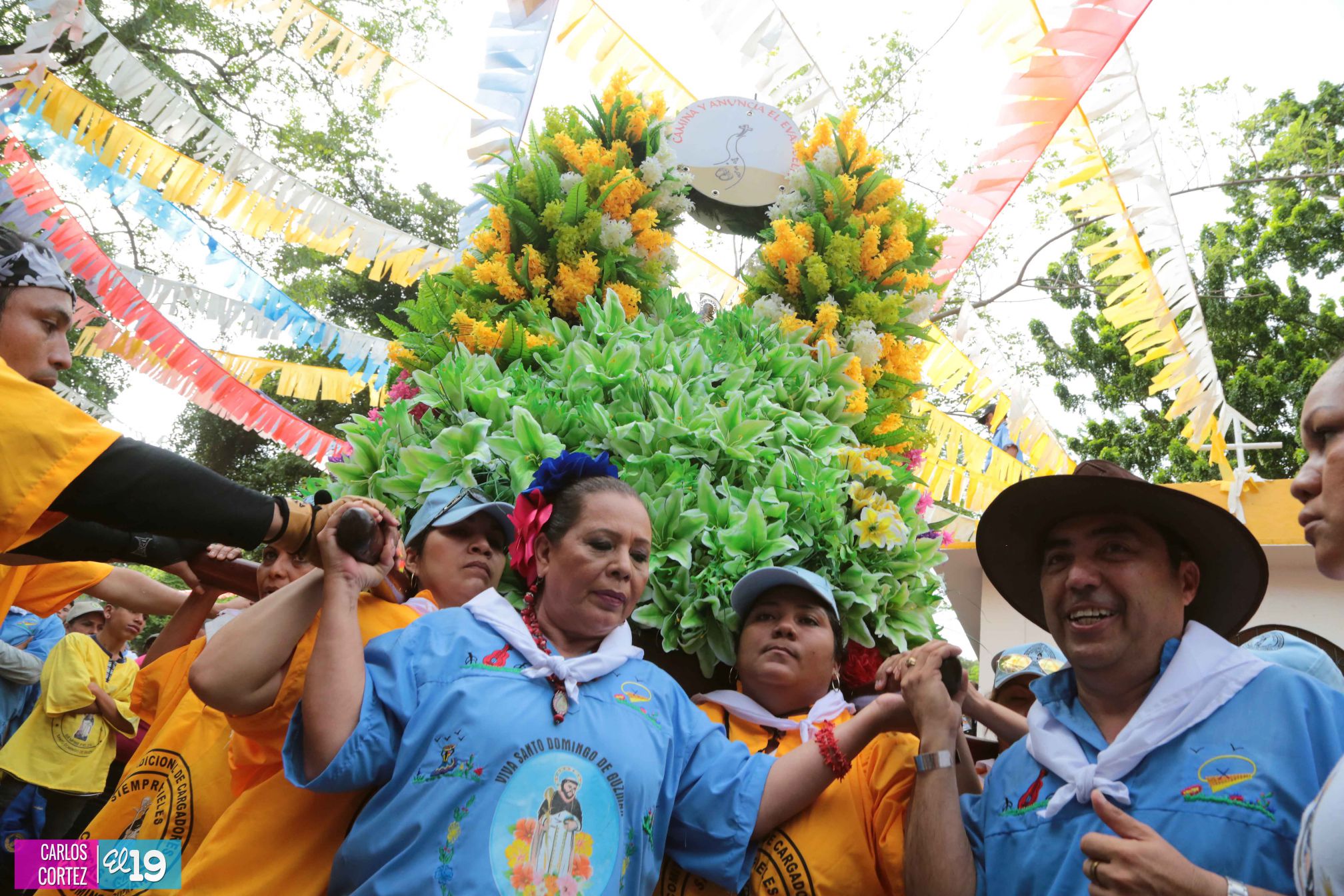 Viva Santo Domingo patrón de Managua!