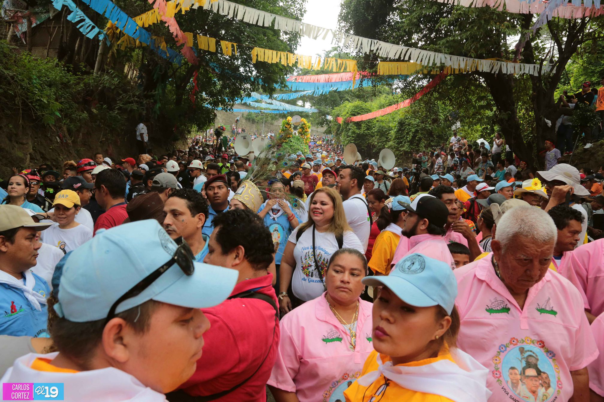 Viva Santo Domingo patrón de Managua!