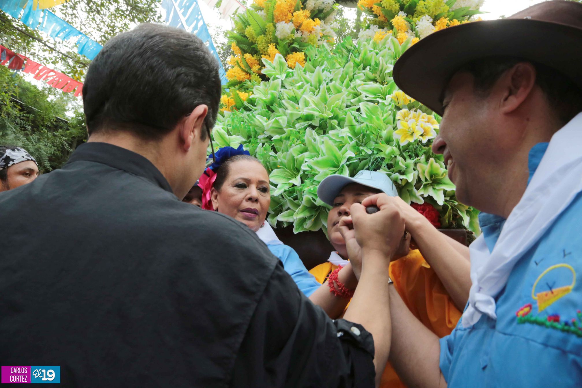 Viva Santo Domingo patrón de Managua!