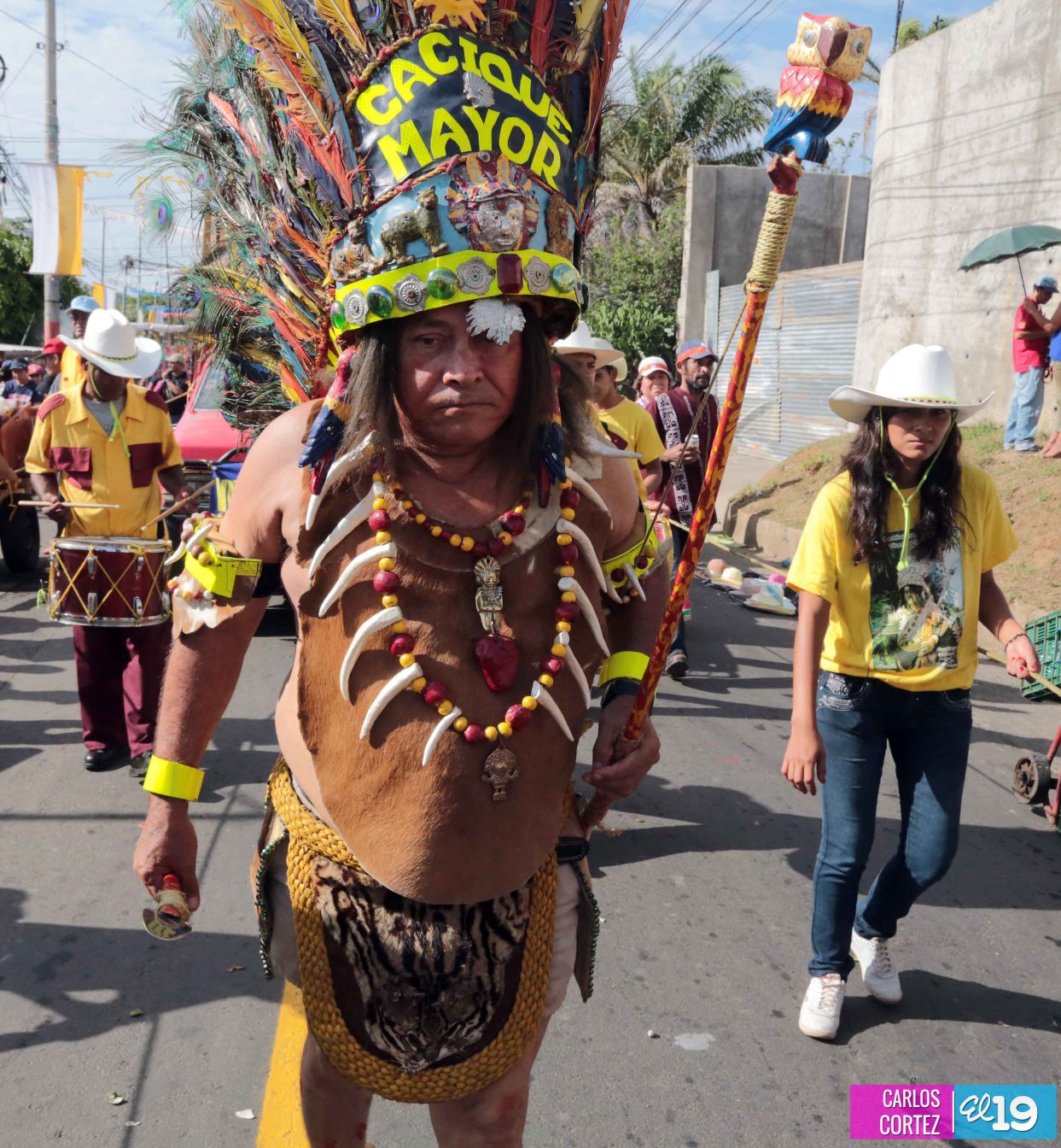 Viva Santo Domingo patrón de Managua!