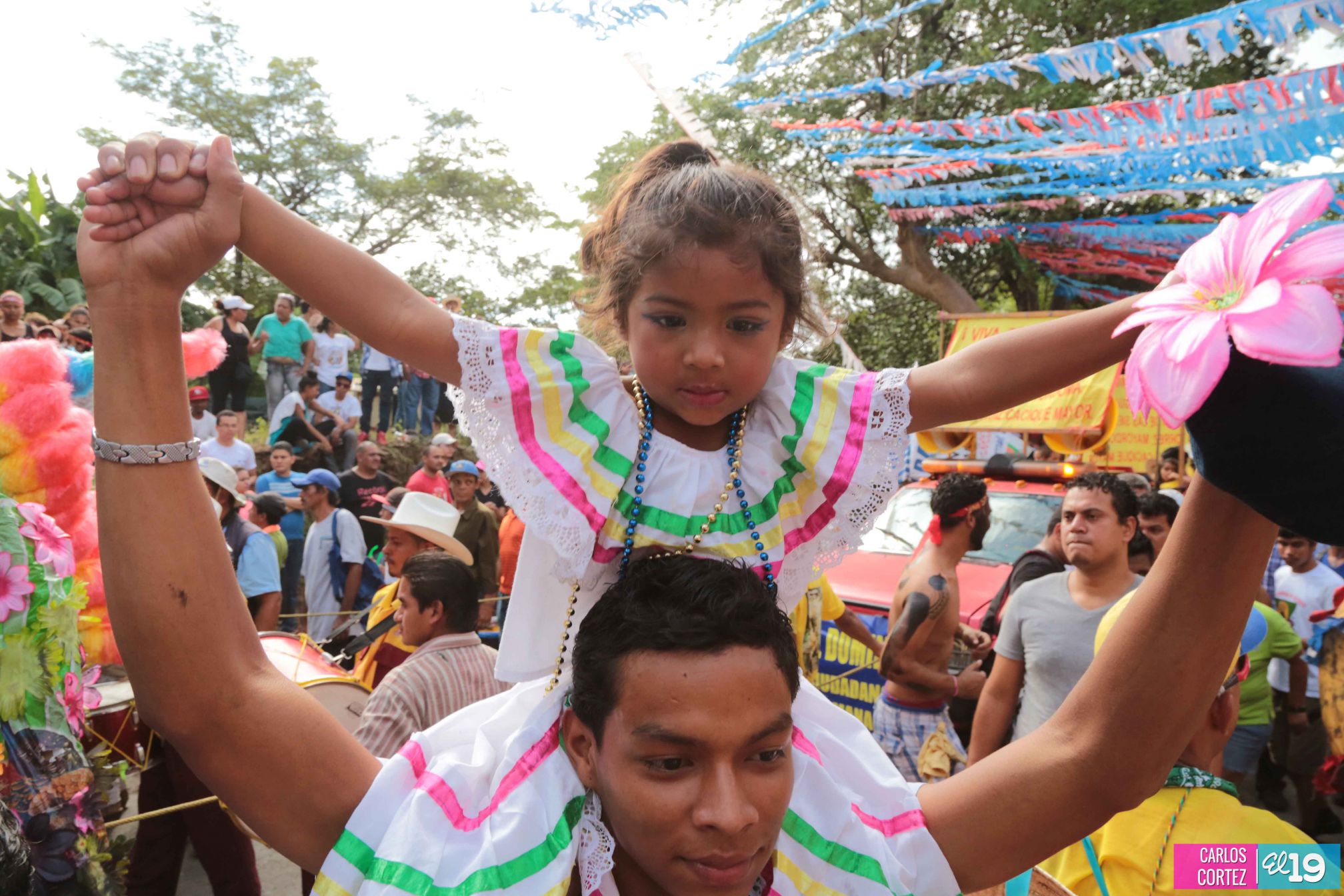Viva Santo Domingo patrón de Managua!