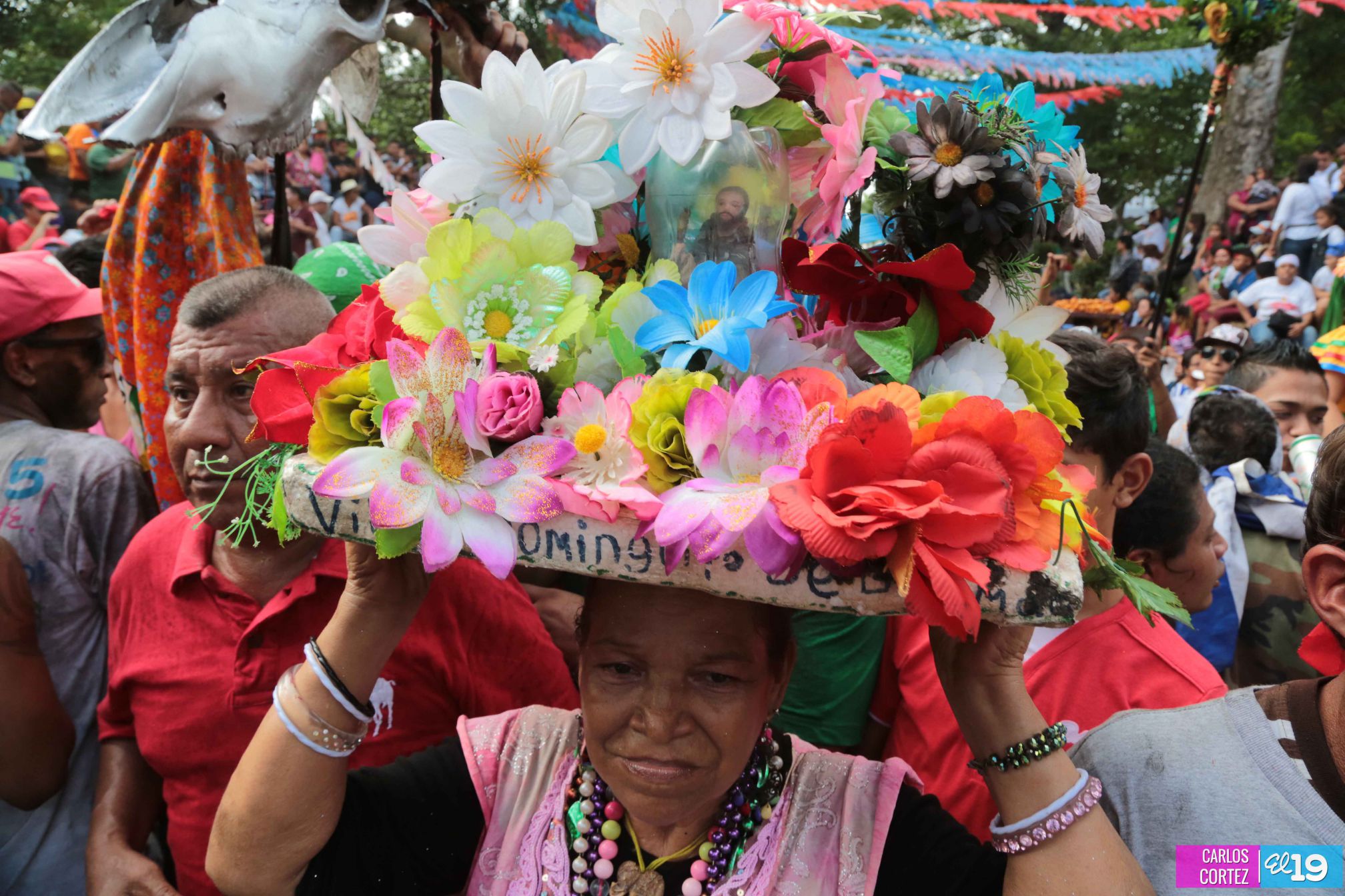 Viva Santo Domingo patrón de Managua!