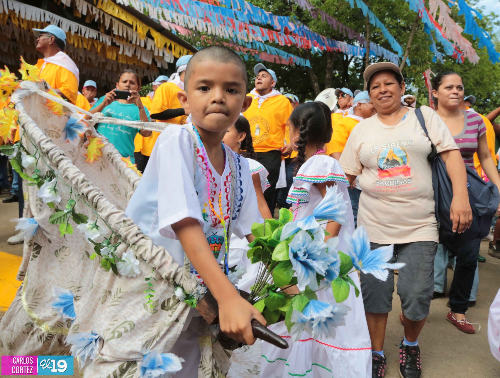 Viva Santo Domingo patrón de Managua!