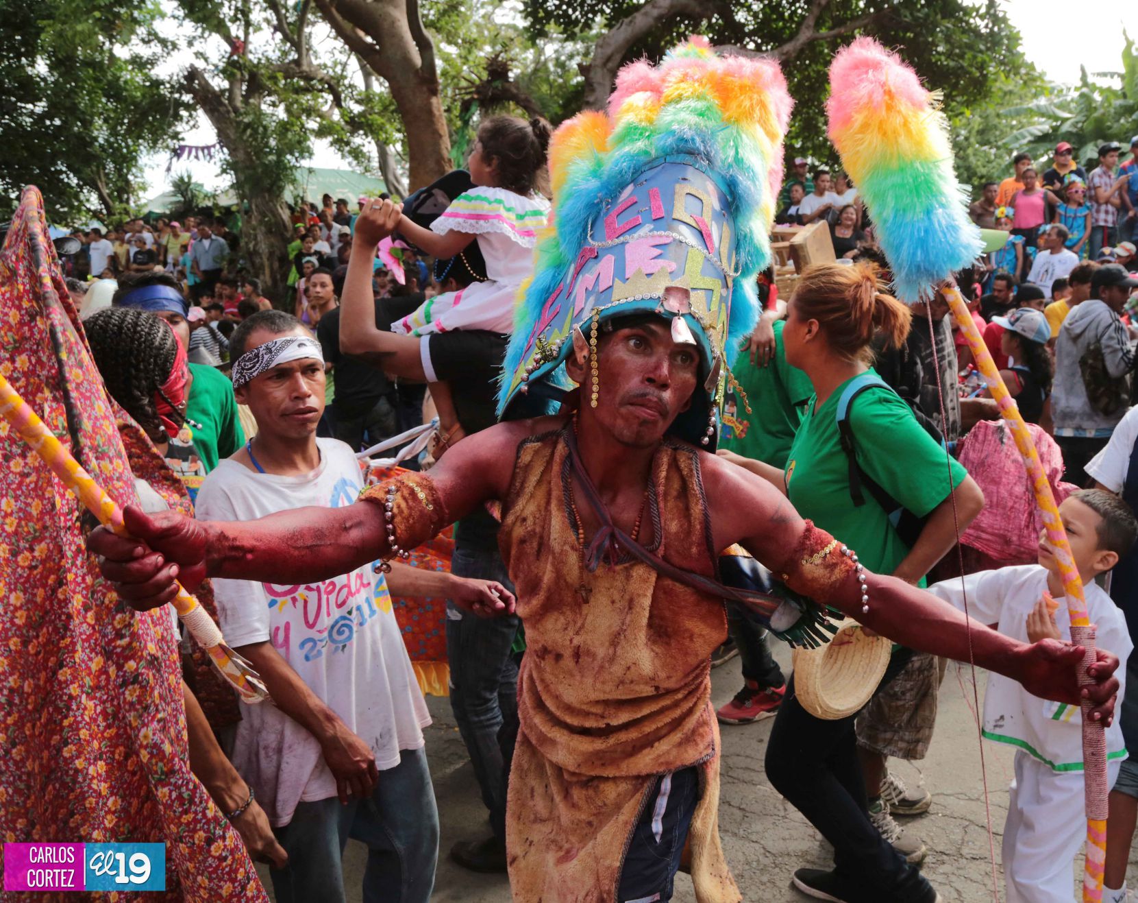 Viva Santo Domingo patrón de Managua!