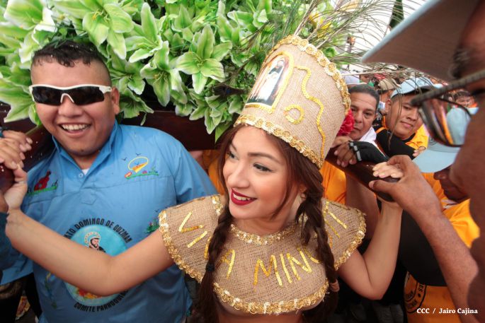 Viva Santo Domingo patrón de Managua!