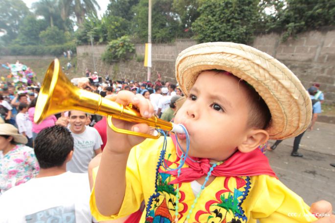 Viva Santo Domingo patrón de Managua!