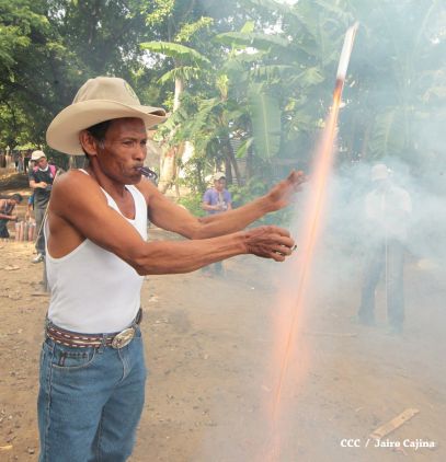 Viva Santo Domingo patrón de Managua!