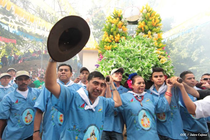Viva Santo Domingo patrón de Managua!