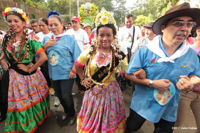 Viva Santo Domingo patrón de Managua!