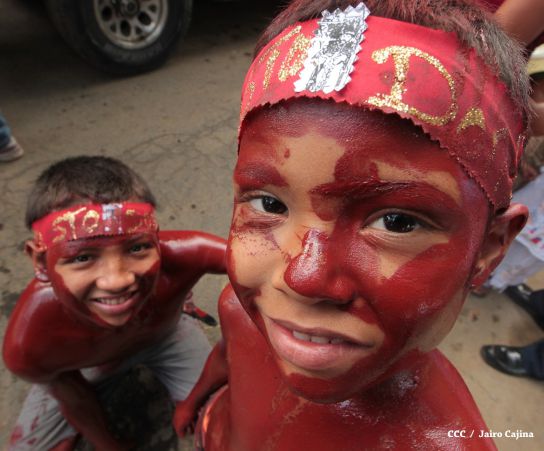 Viva Santo Domingo patrón de Managua!