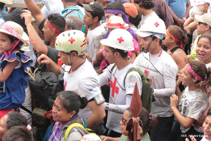 Viva Santo Domingo patrón de Managua!