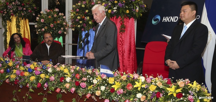 Presidente Daniel firma con HKND Group convenio marco para la construcción del Gran Canal