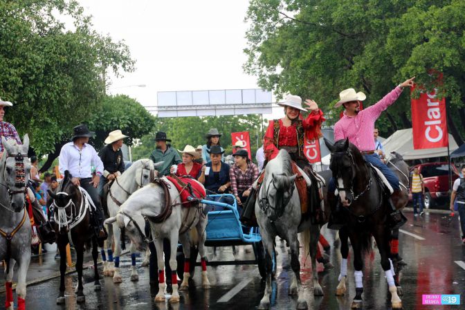 Desfile hípico en honor a Santo Domingo
