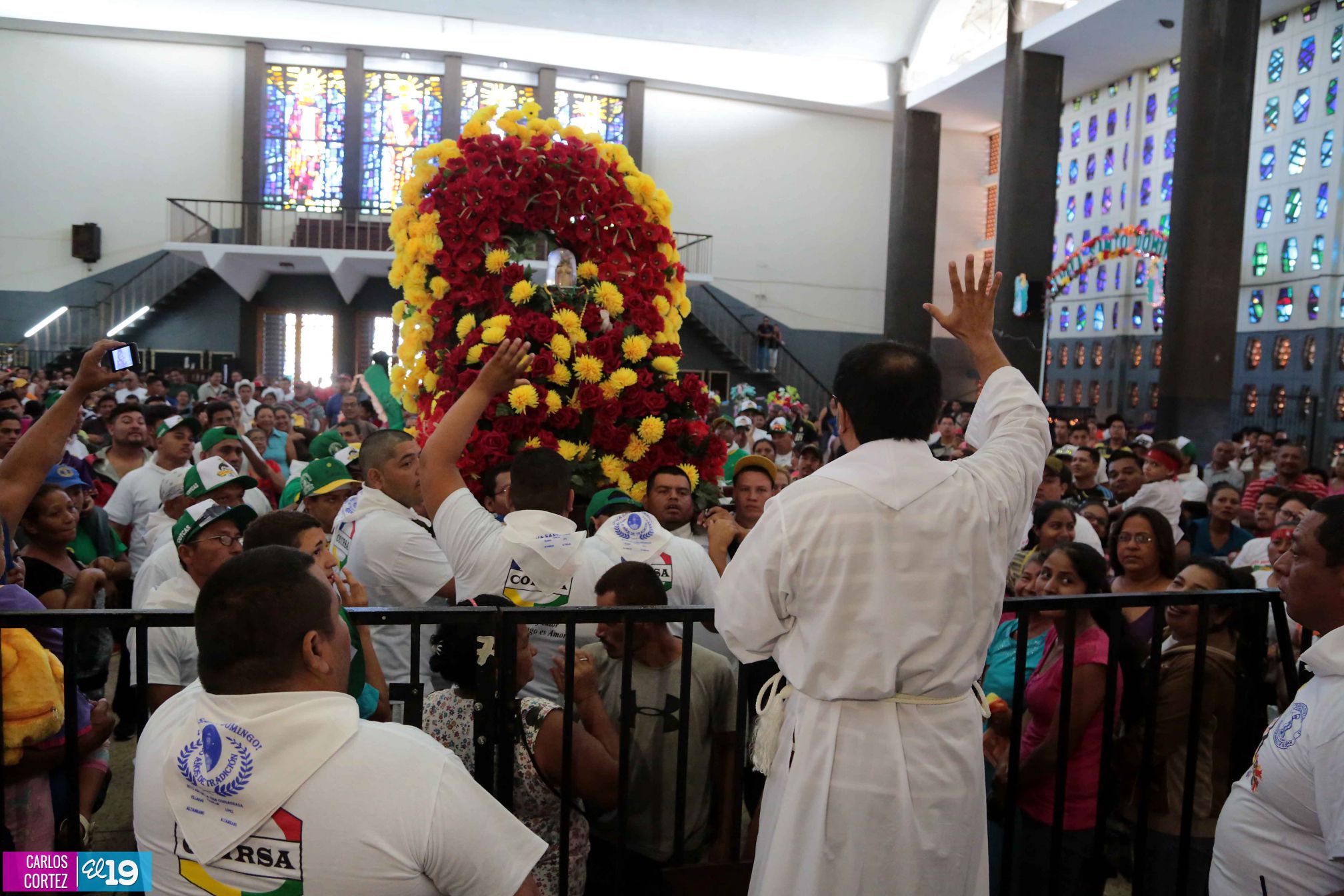 Santo Domingo recibe el cariño, el amor y la devoción de los barrios capitalinos