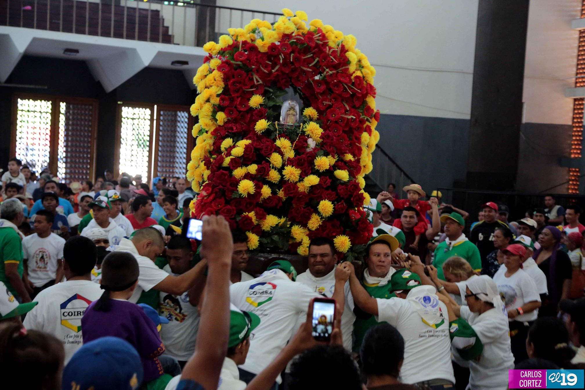 Santo Domingo recibe el cariño, el amor y la devoción de los barrios capitalinos