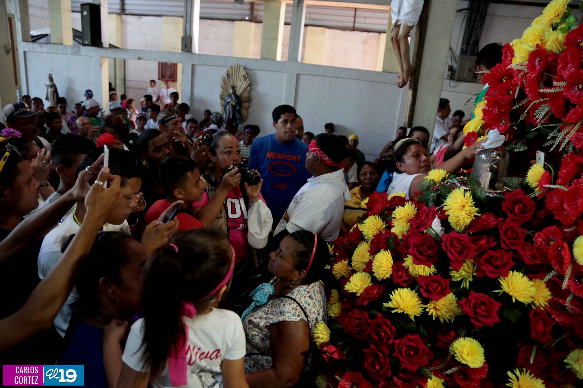 Santo Domingo recibe el cariño, el amor y la devoción de los barrios capitalinos