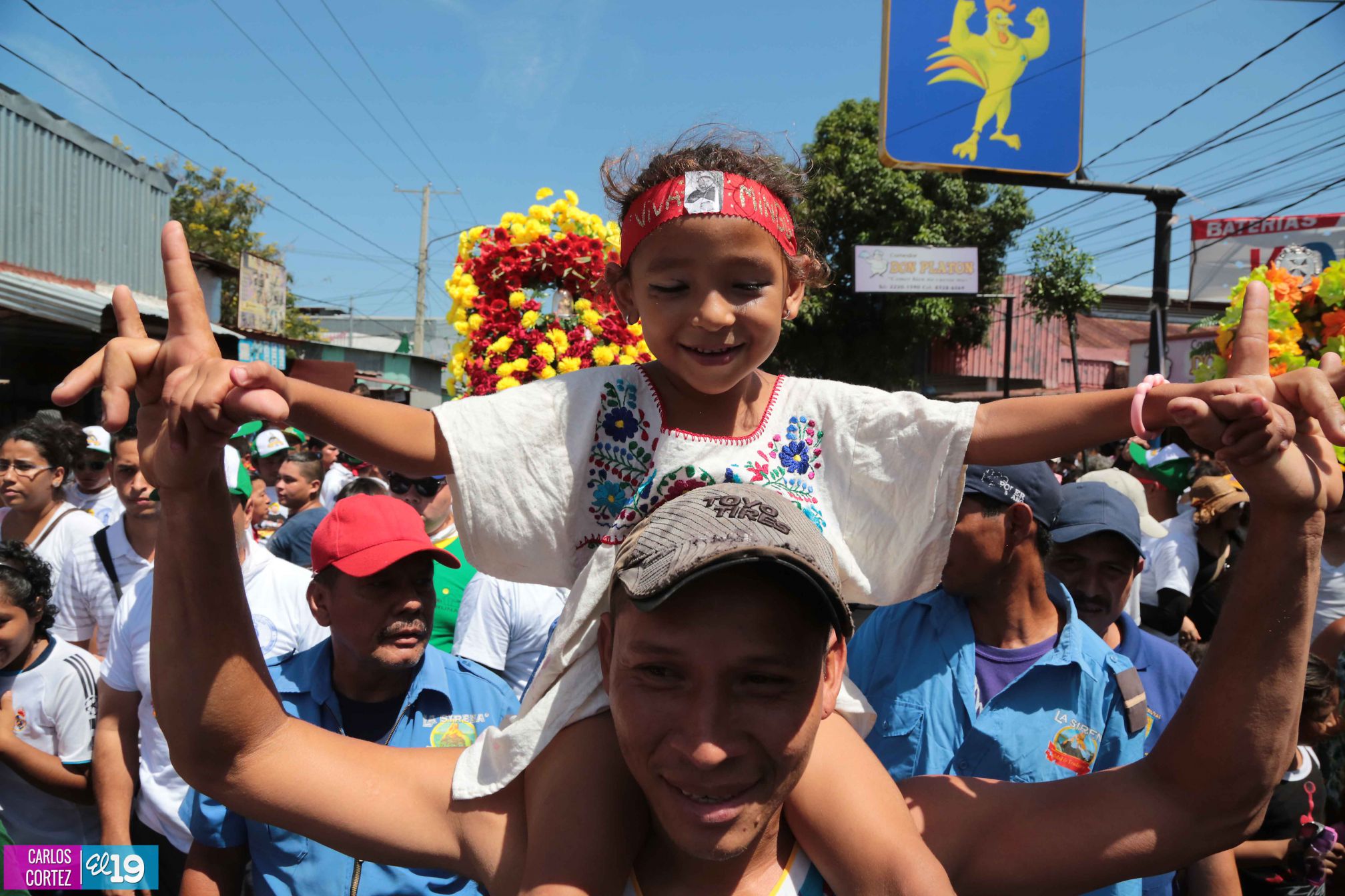 Santo Domingo recibe el cariño, el amor y la devoción de los barrios capitalinos