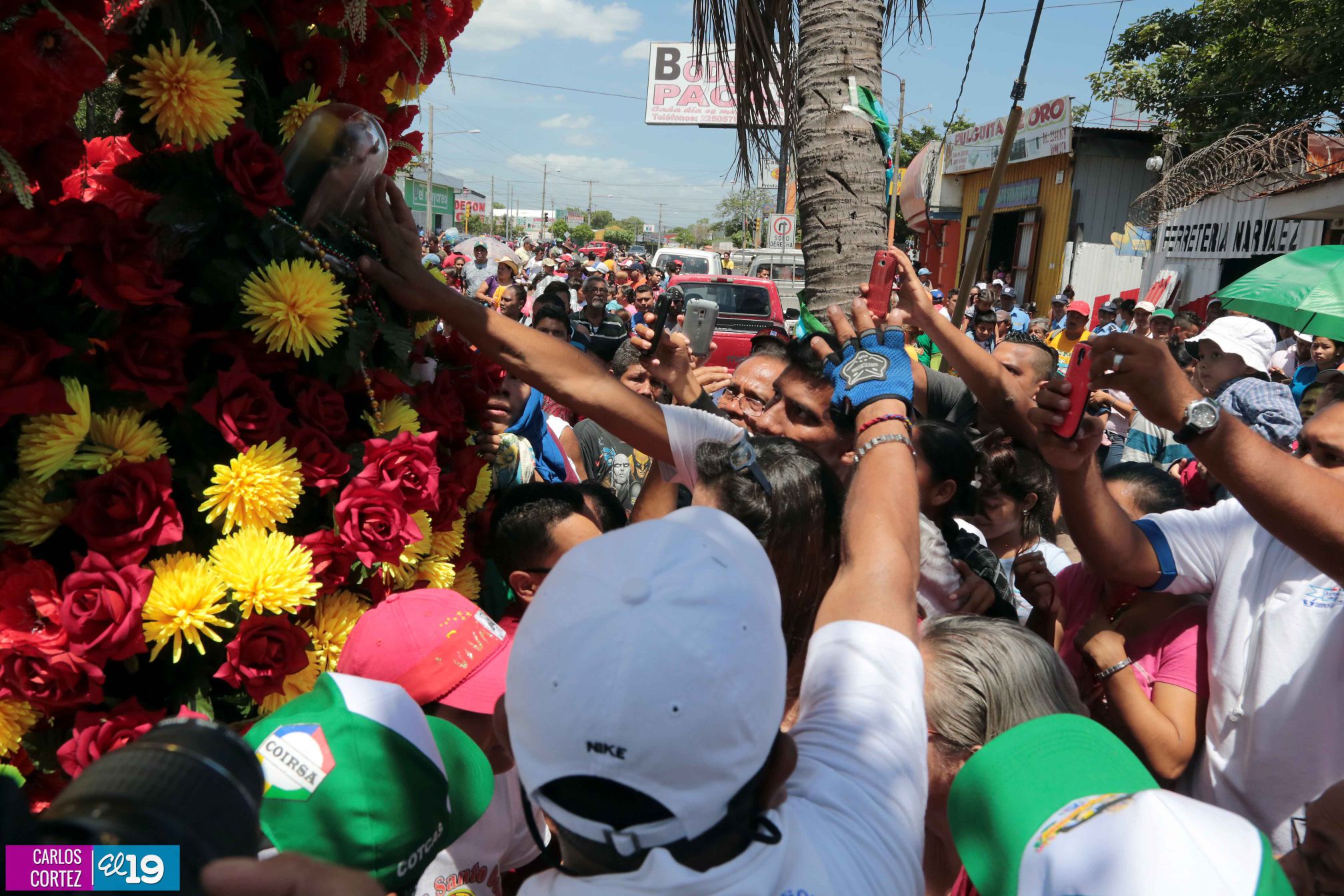 Santo Domingo recibe el cariño, el amor y la devoción de los barrios capitalinos