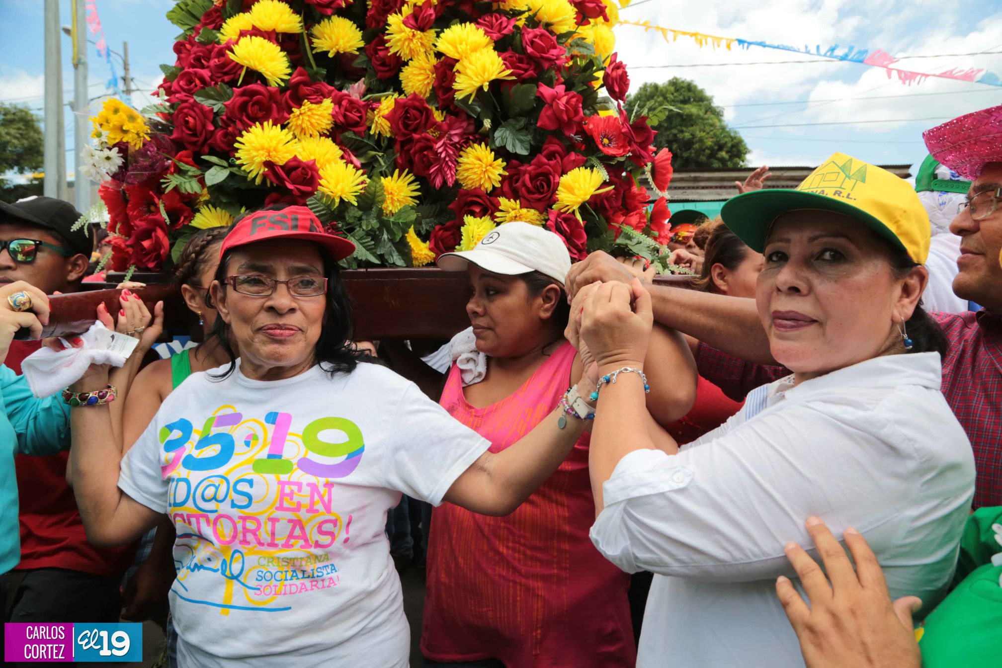 Santo Domingo recibe el cariño, el amor y la devoción de los barrios capitalinos