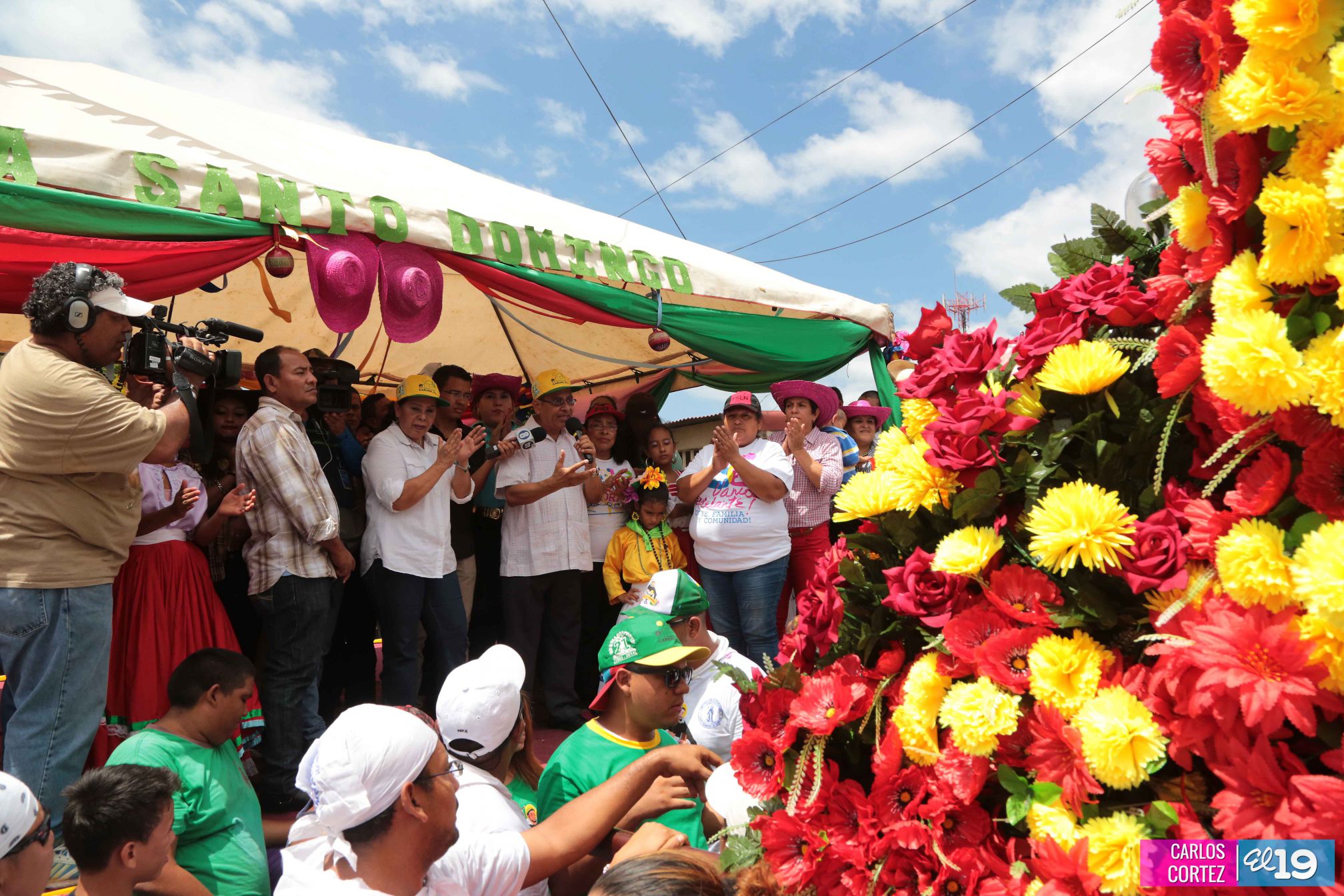 Santo Domingo recibe el cariño, el amor y la devoción de los barrios capitalinos