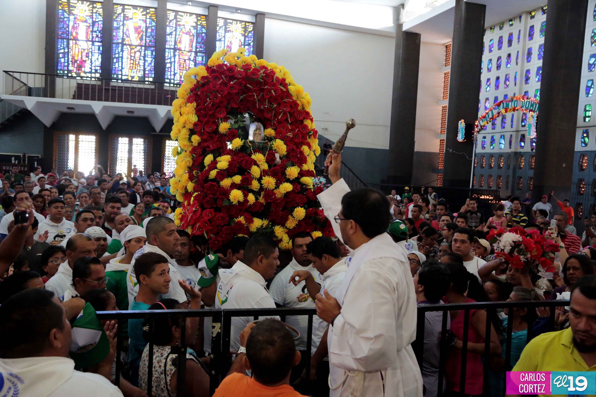 Santo Domingo recibe el cariño, el amor y la devoción de los barrios capitalinos