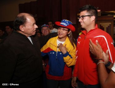 Presidente Daniel inaugura el VI Campeonato Iberoamericano de Karate Do