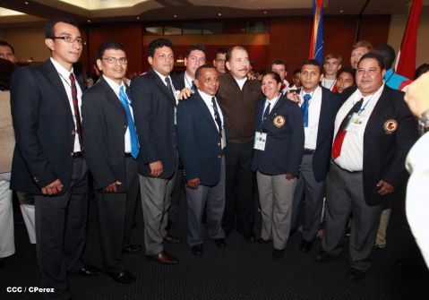 Presidente Daniel inaugura el VI Campeonato Iberoamericano de Karate Do