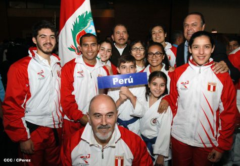 Presidente Daniel inaugura el VI Campeonato Iberoamericano de Karate Do