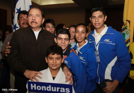 Presidente Daniel inaugura el VI Campeonato Iberoamericano de Karate Do