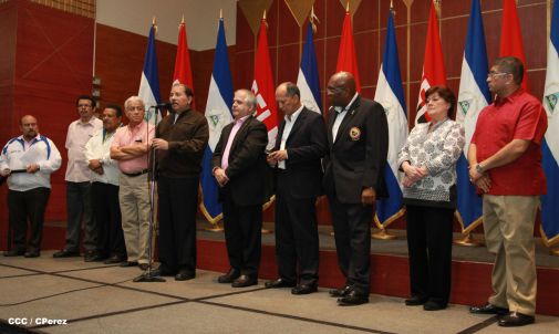 Presidente Daniel inaugura el VI Campeonato Iberoamericano de Karate Do