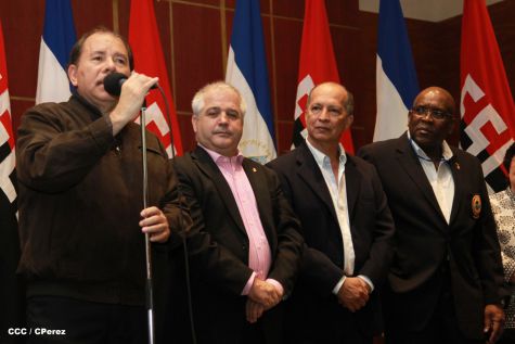 Presidente Daniel inaugura el VI Campeonato Iberoamericano de Karate Do