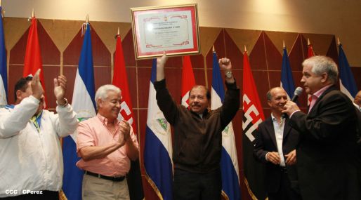 Presidente Daniel inaugura el VI Campeonato Iberoamericano de Karate Do