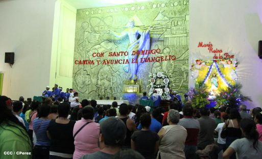 Santo Domingo de Guzmán rumbo a su morada en Las Sierritas