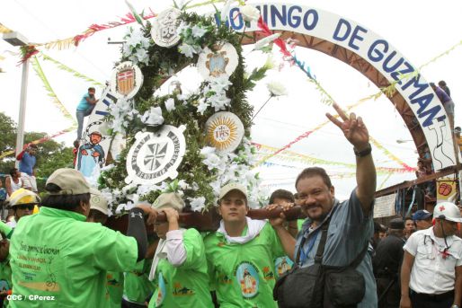 Santo Domingo de Guzmán rumbo a su morada en Las Sierritas