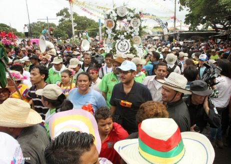 Santo Domingo de Guzmán rumbo a su morada en Las Sierritas