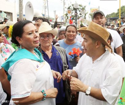 Santo Domingo de Guzmán rumbo a su morada en Las Sierritas