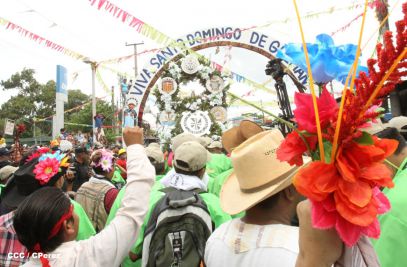 Santo Domingo de Guzmán rumbo a su morada en Las Sierritas