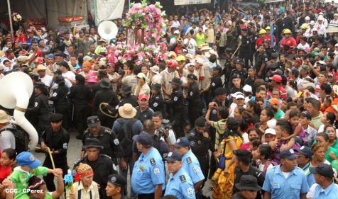 Santo Domingo de Guzmán rumbo a su morada en Las Sierritas
