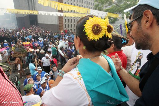 Santo Domingo de Guzmán rumbo a su morada en Las Sierritas