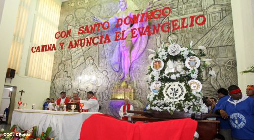 Santo Domingo de Guzmán rumbo a su morada en Las Sierritas