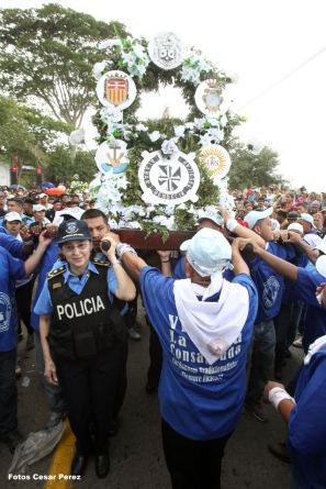 Fiestas de Santo Domingo concluyen con regreso de la milagrosa imagen a Las Sierritas