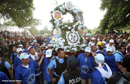 Fiestas de Santo Domingo concluyen con regreso de la milagrosa imagen a Las Sierritas