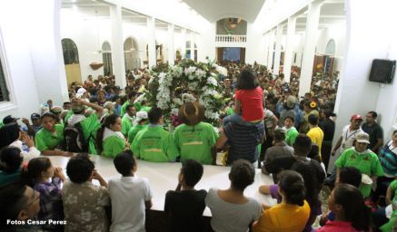 Fiestas de Santo Domingo concluyen con regreso de la milagrosa imagen a Las Sierritas