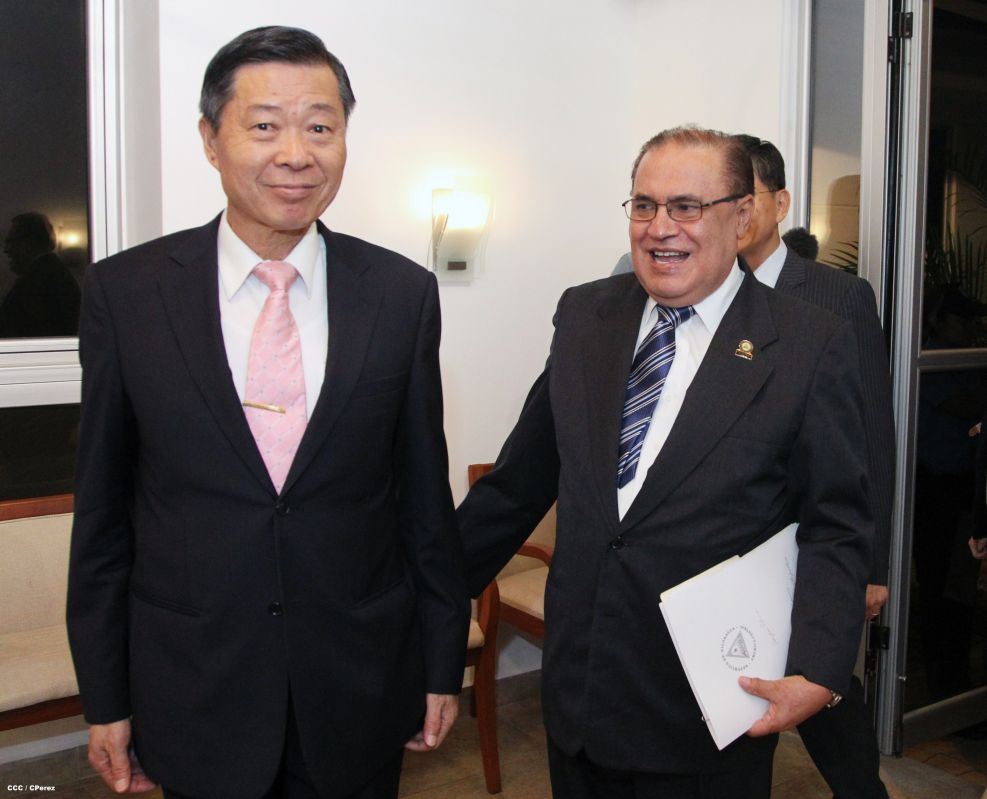 Presidente Daniel se reúne con auditor general de China-Taiwán, Sr. Ching-Long Lin